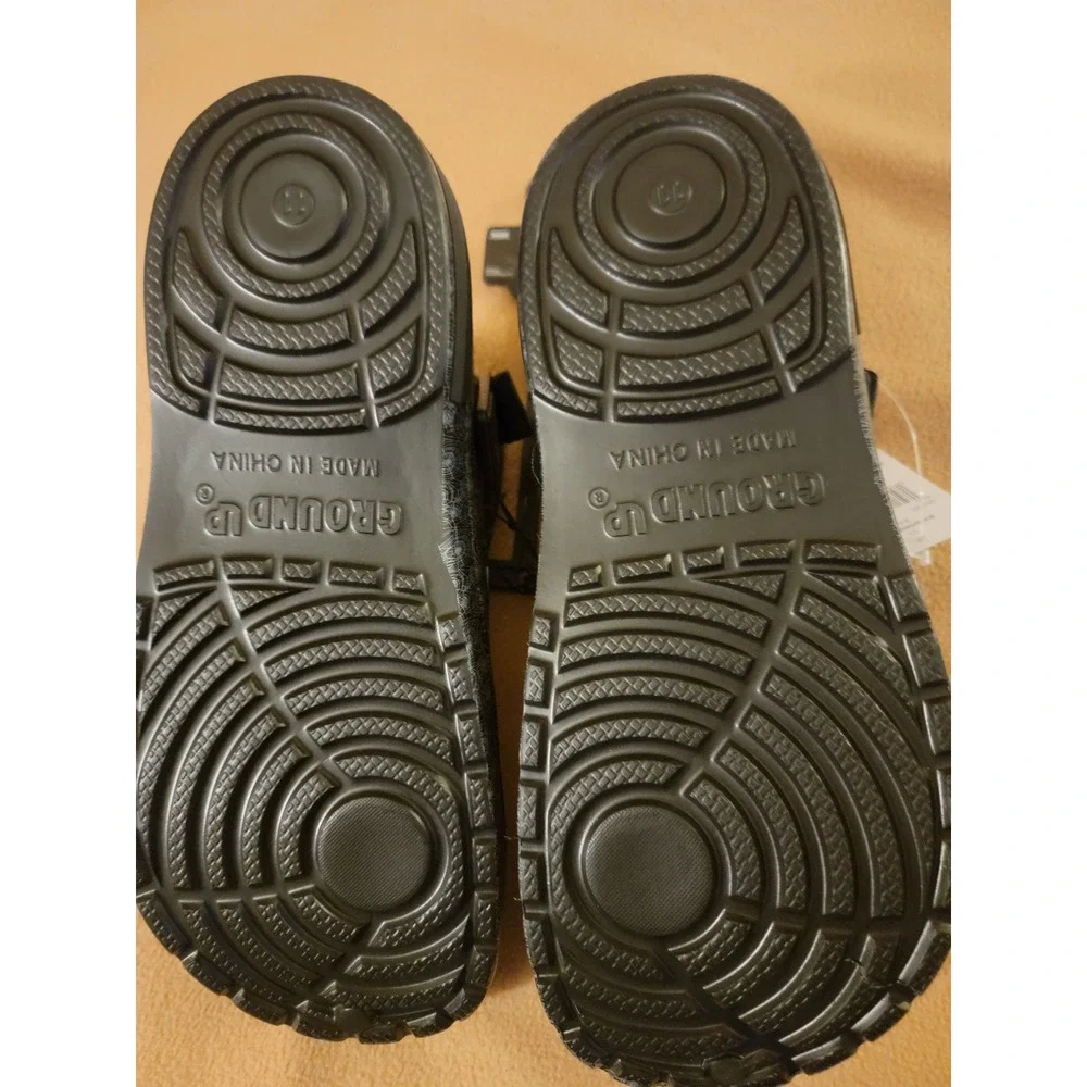 Tim Burton's Nightmare Black‎ Clogs Pumpkin King Size 11